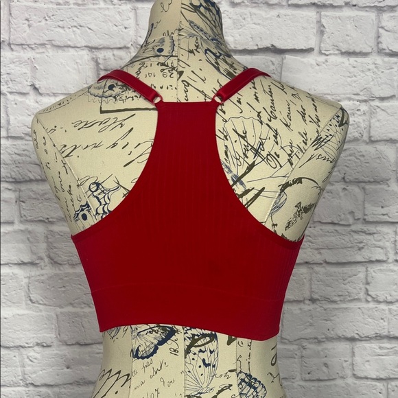 PINK Victoria's Secret Red Crop Top - Picture 6 of 9